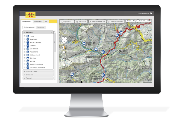 Catalonia tourist geoapp